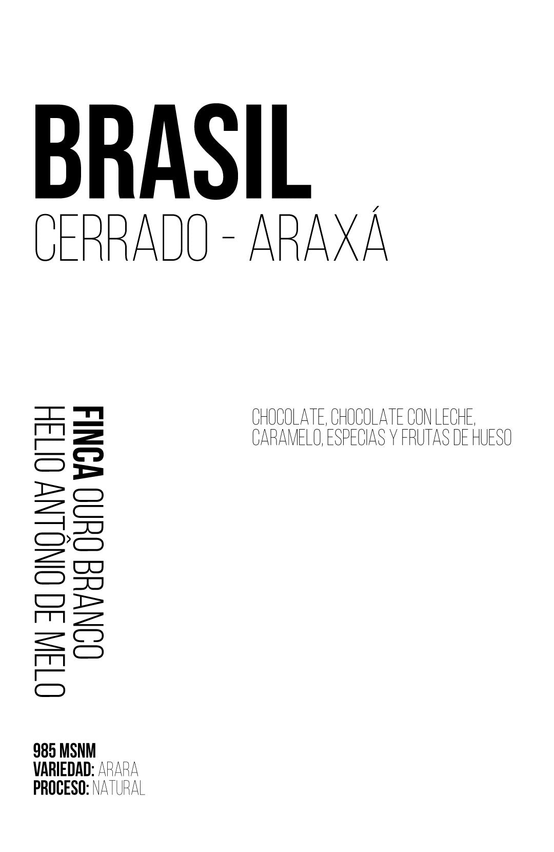 Brasil - Fazenda Ouro Branco