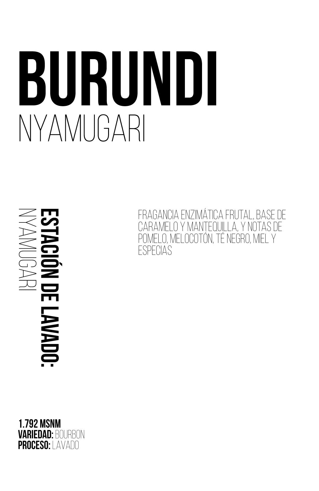 Burundi - Nyamugari