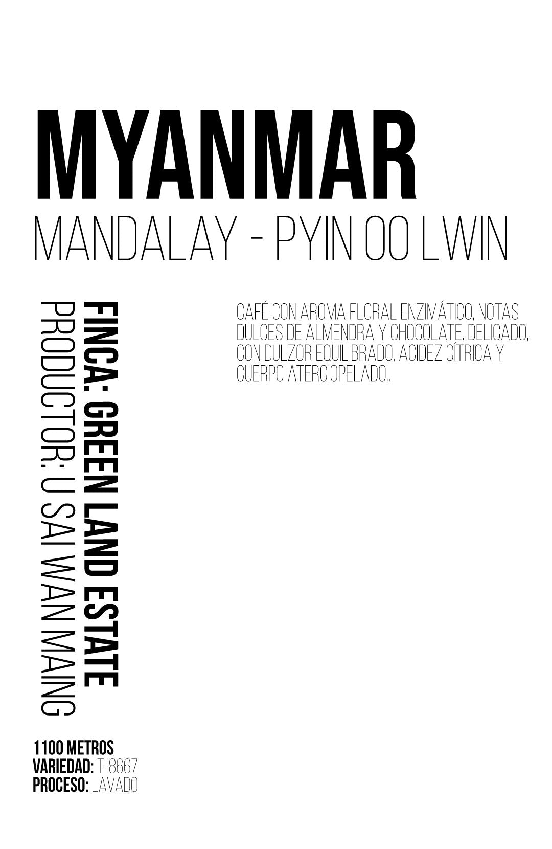 Myanmar - Mandalay / Pyin Oo Lwin